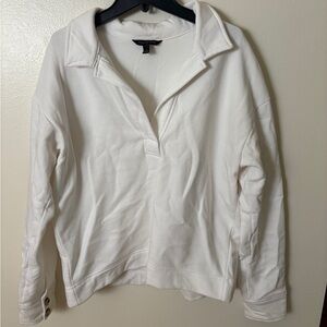 Banana republic terry polo shirt